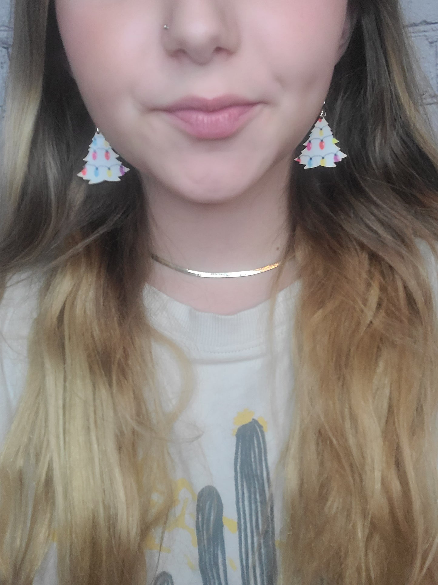 Christmas Tree Earrings